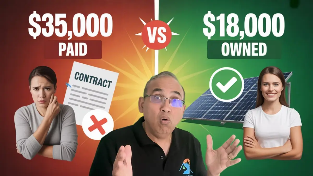 Solar Lease vs Buy: The 25-Year Cost Comparison Nobody Shows You