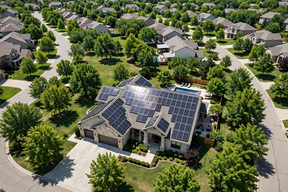 Solar Panels for a 2,000 kWh Home: The Exact System Size That Makes Sense